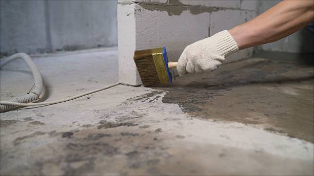 Crawl space vapor barrier installation in Wanatah, IN